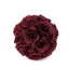 2 Pack 7" Burgundy Artificial Silk Rose Kissing Ball, Flower Ball