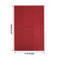 20 Pack Linen-Like Paper 8.5"x4" Napkins Burgundy - Highly Absorbent & Disposable Airlaid Guest Towels