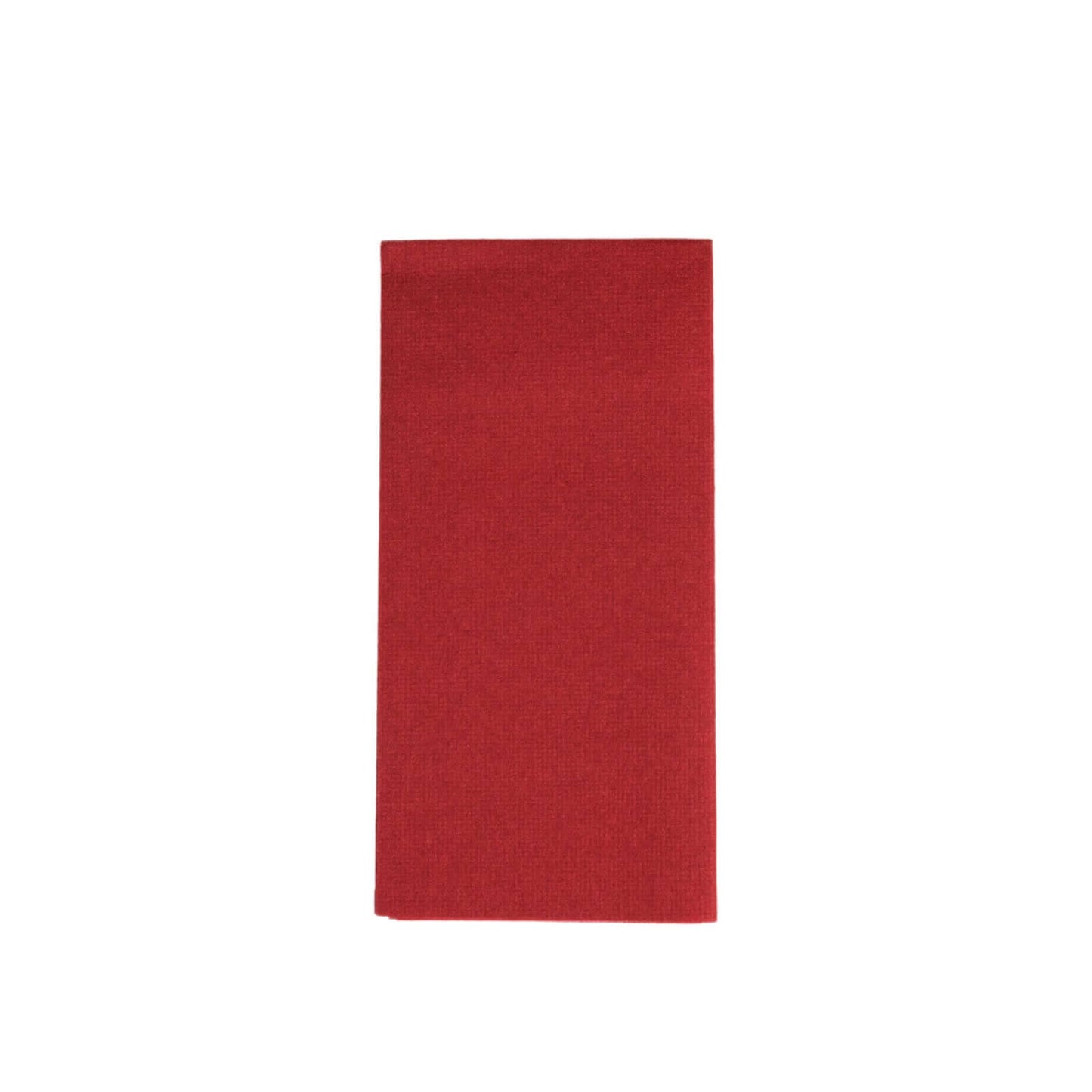 20 Pack Linen-Like Paper 8.5"x4" Napkins Burgundy - Highly Absorbent & Disposable Airlaid Guest Towels