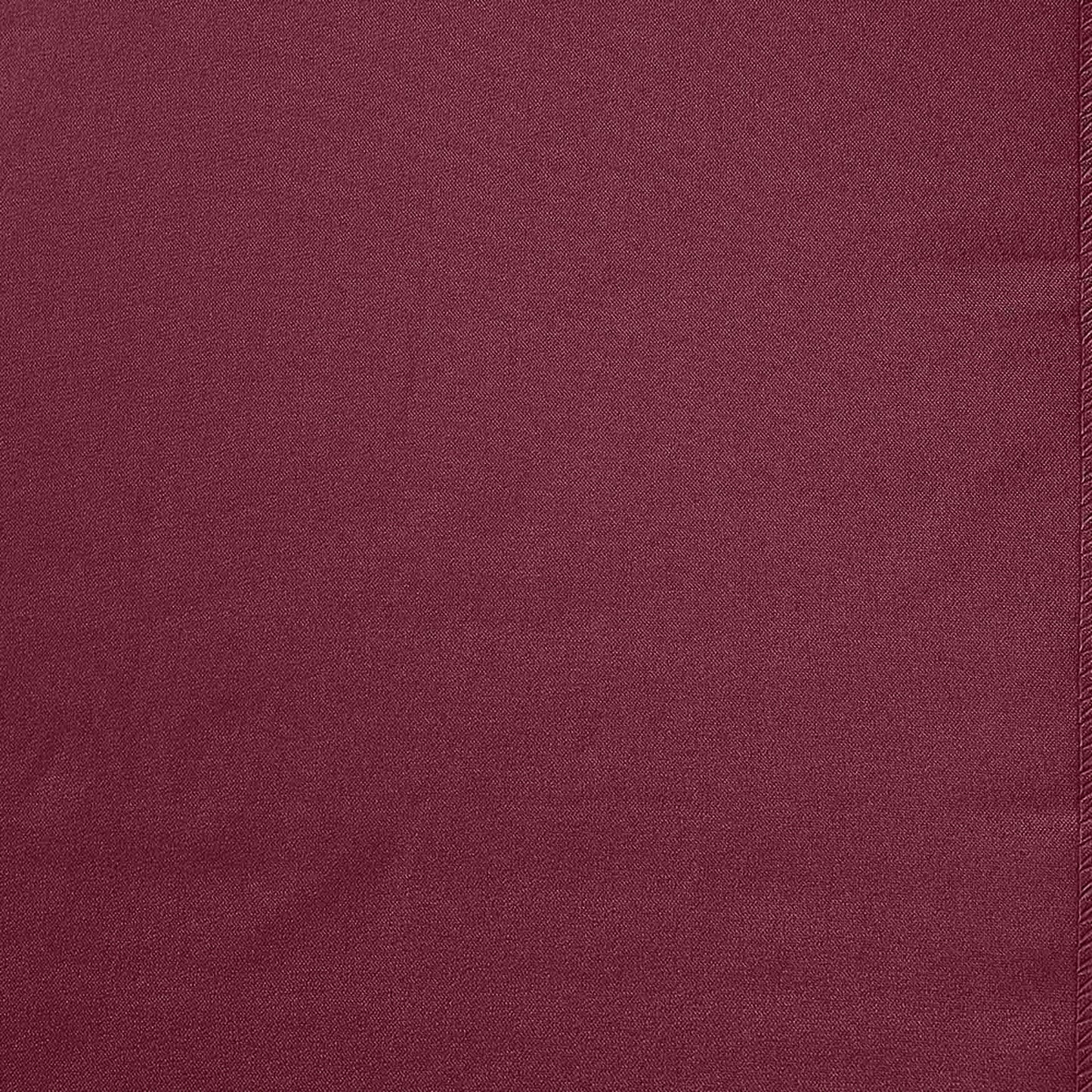 Polyester 12"x108" Table Runner Burgundy - Durable & Wrinkle-Resistant Table Decor