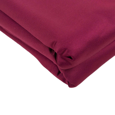 Burgundy Scuba Polyester Fabric Roll Wrinkle Free DIY Craft Fabric Bolt- 60’’x10 Yards - Fabrics