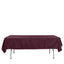 Polyester 54"x96" Rectangle Tablecloth Burgundy - Wrinkle-Resistant & Easy-to-Care Table Cover