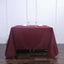 Polyester Square 90"x90" Tablecloth Burgundy - Wrinkle-Resistant & Durable Table Cover