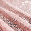 Sequin 60"x126" Rectangle Tablecloth Rose Gold - Glittering Finish Table Cover