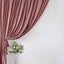 Dusty Rose Crushed Velvet Backdrop Curtain â€“ 8ft x 8ft Event Drape with Rod Pocket, Privacy Panel for Photo Booths & Events