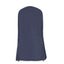 Polyester Slip On Banquet Chair Covers Navy Blue - Stain-Resistant Reusable Durable Fabric