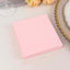 50-Pack Paper Beverage Napkins Pink - 2 Ply Disposable Soft 18GSM Cocktail Napkins 5"x5"