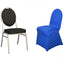 Spandex Chair Cover for Banquet Chairs Royal Blue - Stretch 160GSM Fabric with Slip-On Slipcover
