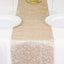 Crystal Rhinestone 10"x108" Table Runner Champagne - Chic Diamond Accent