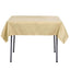 Polyester Square 54"x54" Tablecloth Champagne - Wrinkle-Resistant & Durable Table Cover