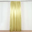 8ftx10ft Champagne Satin Event Curtain Drapes, Backdrop Event Panel