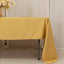 Lamour Satin 60"x126" Rectangle Tablecloth Champagne - Soft & Silk-Like Table Cover