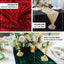 Premium Velvet 12"x108" Table Runner Champagne - Sheen Finish Reusable Table Decor