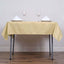 Polyester Square 54"x54" Tablecloth Champagne - Wrinkle-Resistant & Durable Table Cover