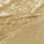 Champagne Crushed Velvet Backdrop Curtain â€“ 8ft x 8ft Event Drape with Rod Pocket, Privacy Panel for Photo Booths & Events