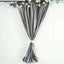 Charcoal Gray Crushed Velvet Backdrop Curtain â€“ 8ft x 8ft Event Drape with Rod Pocket, Privacy Panel for Photo Booths & Events