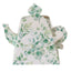 25 Pack Eucalyptus Greenery Mini Teapot Party Favor Boxes, Tea Time Gift Boxes - 5"x4"