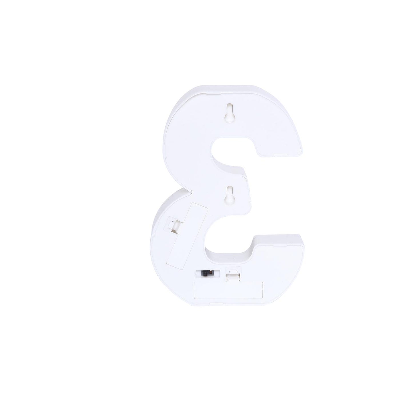 3D Marquee Number "3" Warm White 5 LED Lights Gold - Stylish Light-Up Accent for Events 6"