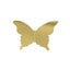 2 Pack 9ft Gold 3D Paper Butterfly Hanging Garland Streamers, Party String Banners