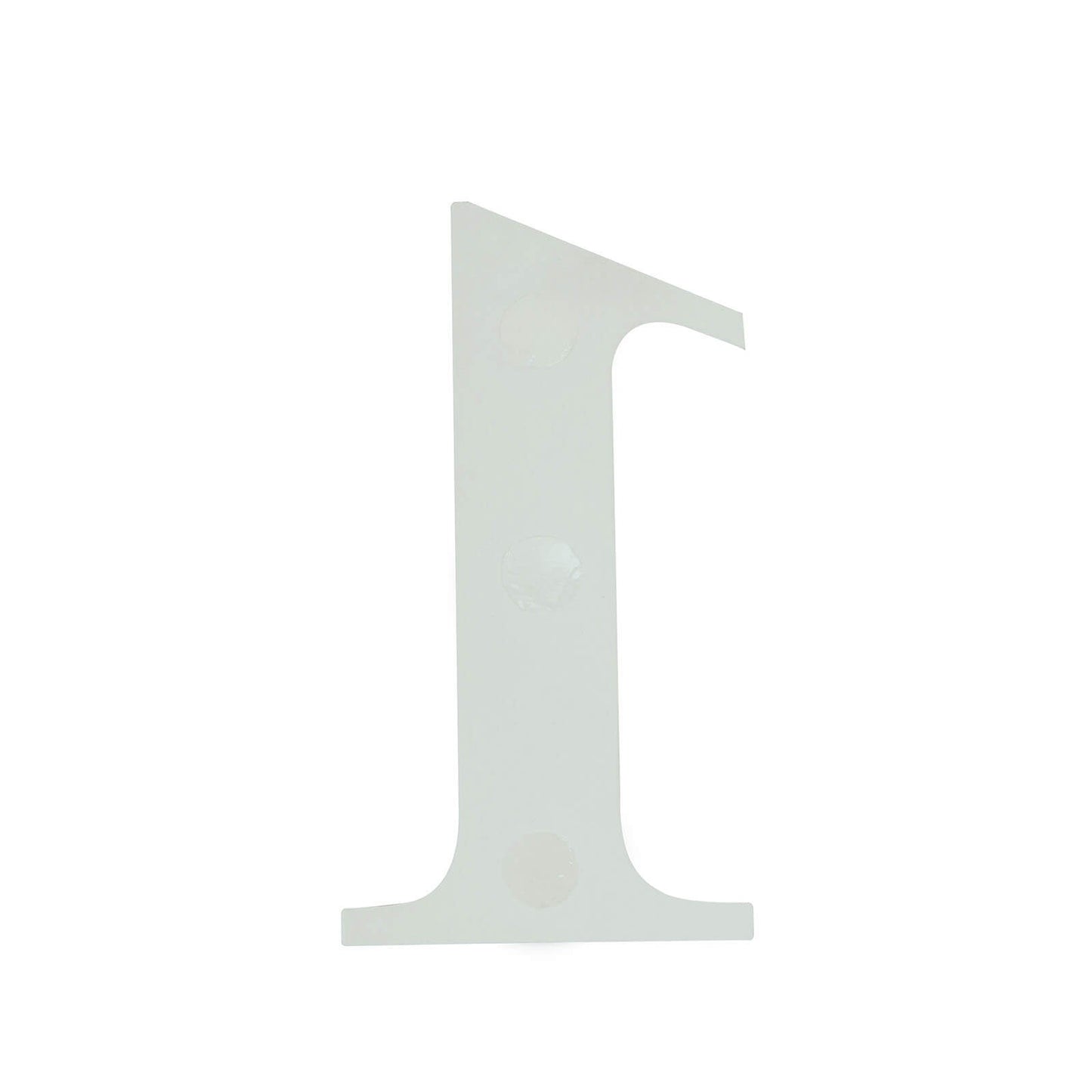 4 Pack 5" Metallic Gold 0-9 Number Stickers Banner, Customizable Stick On Numbers - 2