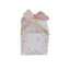 25 Pack White Pink Glitter Butterfly Top Candy Gift Boxes, 3"x4" Spring Floral Party Favor Boxes
