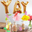 300 Pcs Metallic Foil Baby Shower Table Confetti, Pink Festive Party Sprinkles Cute Design