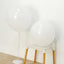 10 Pack 18" Matte Pastel White Helium or Air Latex Party Balloons