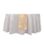 Lamour Satin 12"x108" Table Runner Beige - Smooth & Lustrous Finish