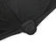 Stretch Spandex 72"x30" Rectangular Table Cover Black with Curved Open Back Design Tailored Professional Look