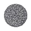 6-Pack Vinyl Placemats Black Woven Design - Durable Non-Slip Round Table Mats for Dining 15"