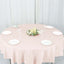 Polyester 90" Round Tablecloth Blush - Stain & Wrinkle-Resistant Table Cover