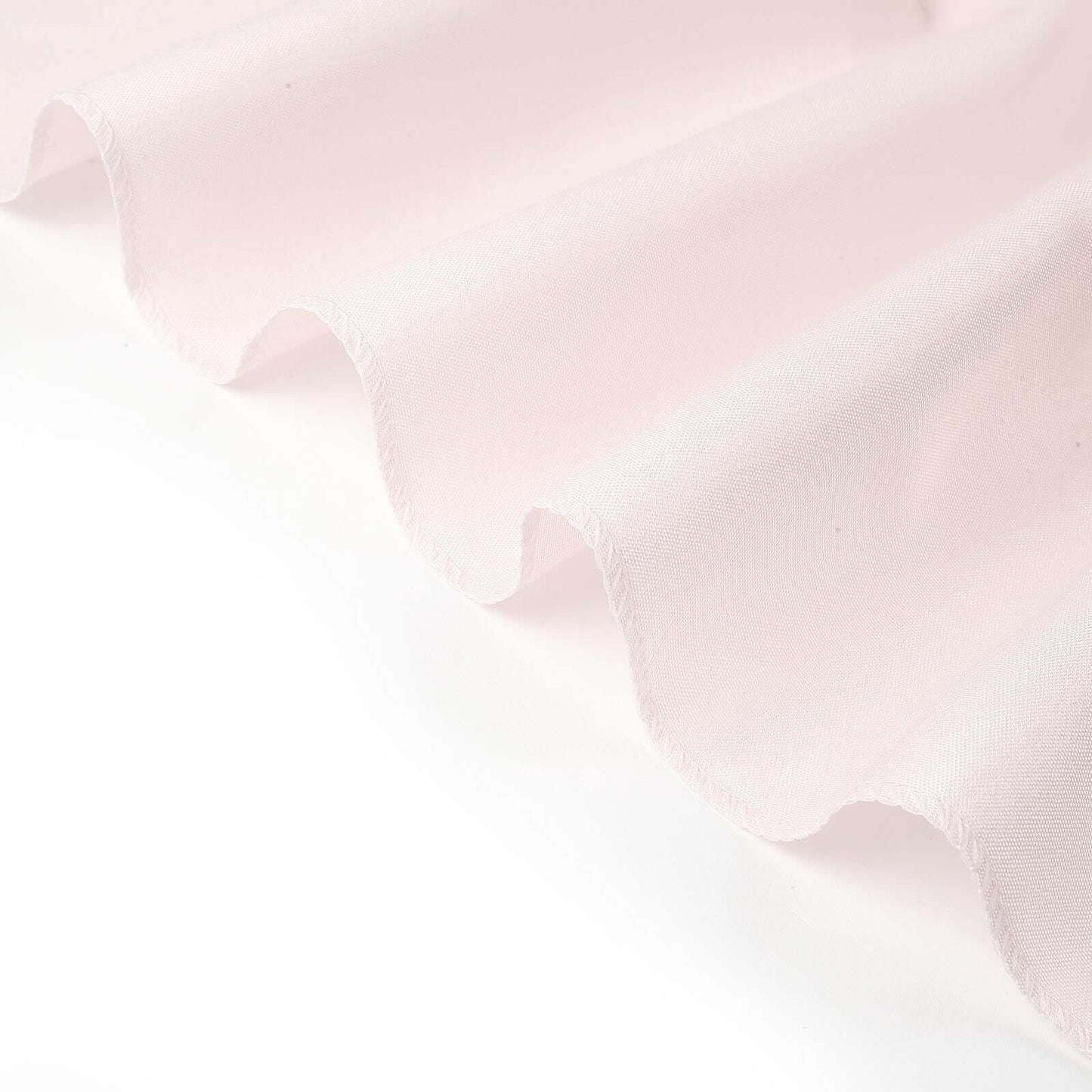 Polyester Slip On Folding Chair Covers Blush - Stain-Resistant Reusable Durable Fabric