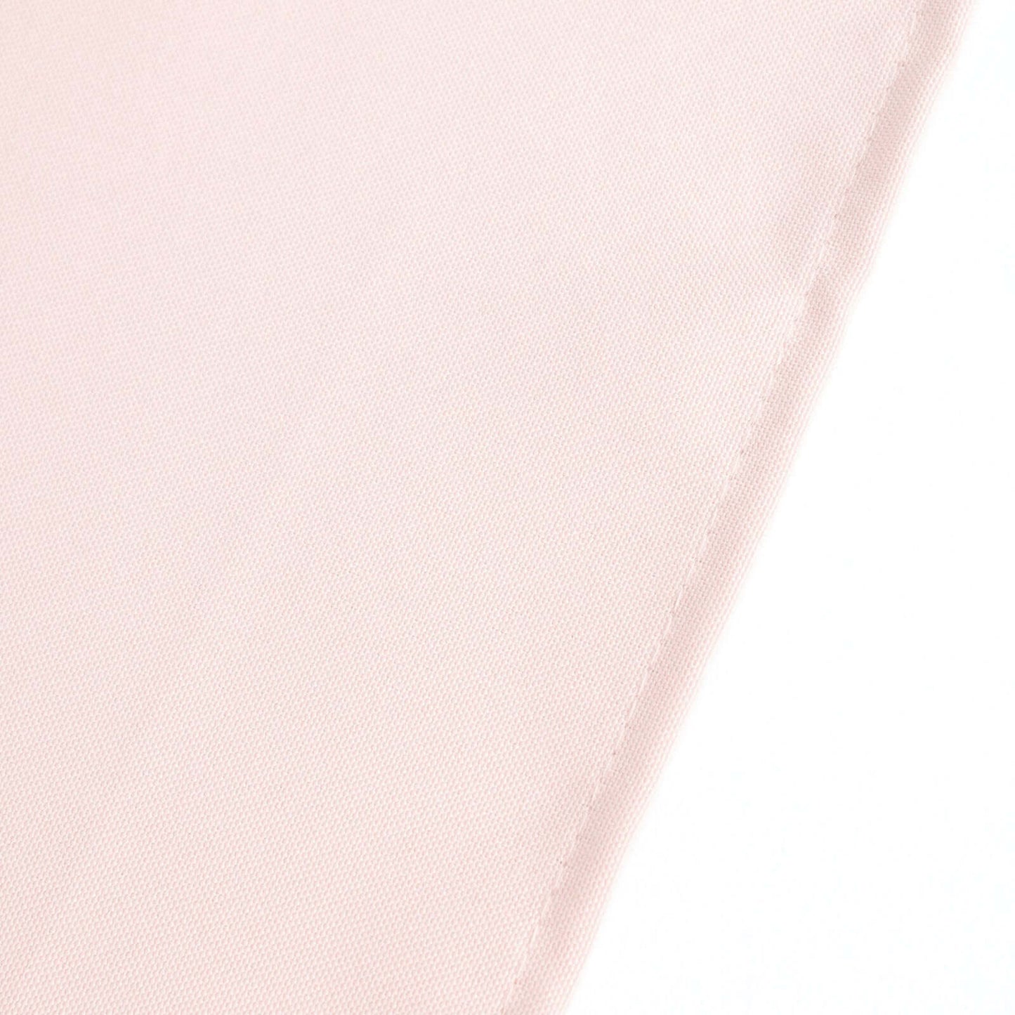 Premium Polyester 90"x132" Rectangle Tablecloth Blush - Seamless 220GSM Stain-Resistant Table Cover