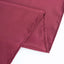 Premium Polyester 60"x102" Rectangle Tablecloth Burgundy - Durable 220GSM Wrinkle-Resistant Table Cover