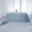 Premium Velvet 90"x156" Rectangle Tablecloth Dusty Blue - Reusable Soft & Seamless Table Cover