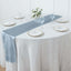 Premium Velvet 12"x108" Table Runner Dusty Blue - Sheen Finish Reusable Table Decor