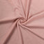 Spandex 30" Round Cocktail Table Cover Skirt Dusty Rose With Natural Wavy Drapes