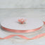 100 Yards 3/8" Dusty Rose Single Face Decorative Satin Ribbon