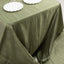 Taffeta 90"x156" Rectangle Tablecloth Dusty Sage Green - Accordion Crinkle Seamless Table Cover
