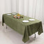 Taffeta 60"x102" Rectangle Tablecloth Dusty Sage Green - Accordion Crinkle Table Cover