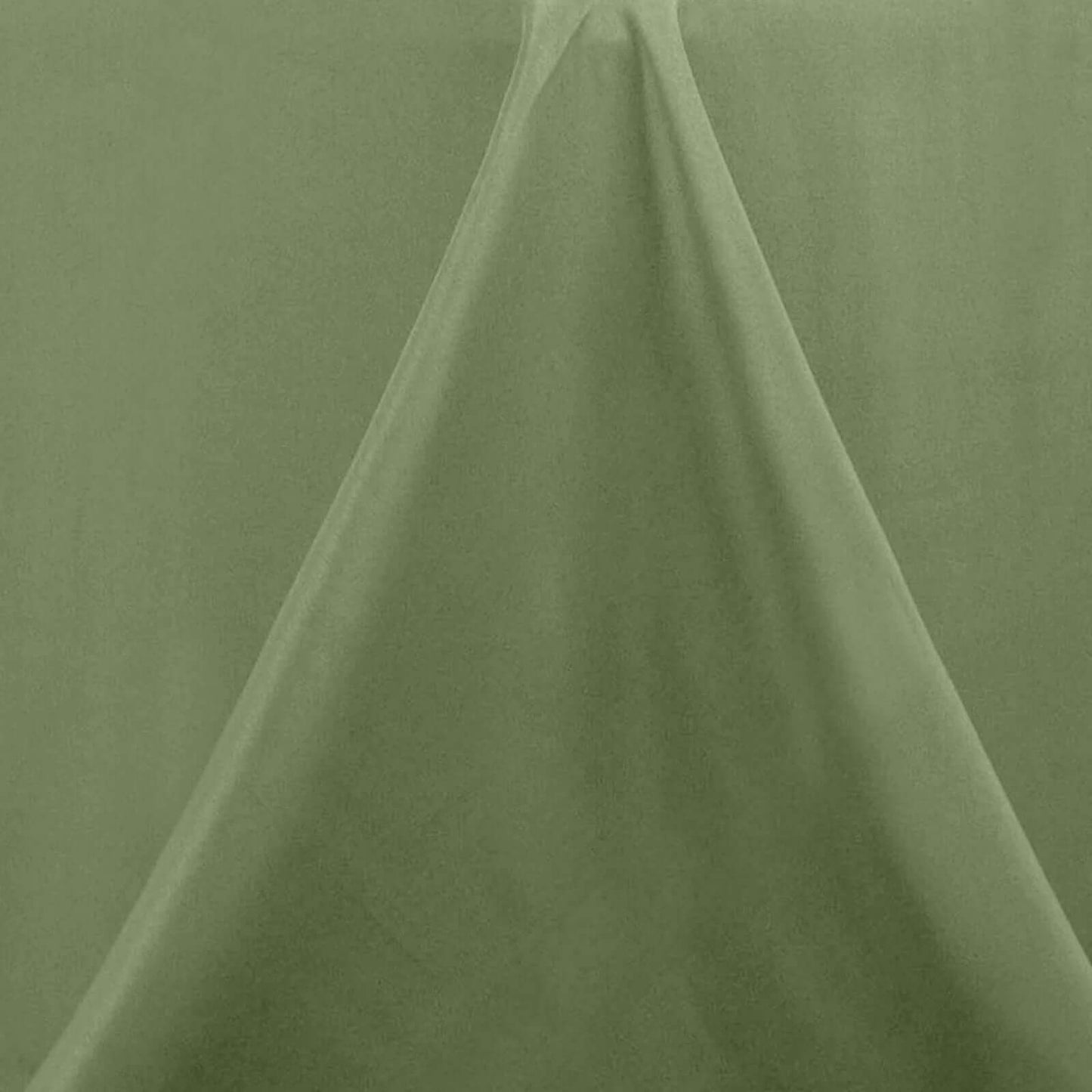 Premium Polyester 90"x132" Rectangle Tablecloth Dusty Sage Green - Seamless 220GSM Stain-Resistant Table Cover