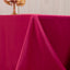 Lamour Satin 90"x132" Rectangle Tablecloth Fuchsia - Soft & Silk-Like Seamless Table Cover
