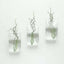 3-Pack Glass Wall Vase Hanging Trapezoid Design Indoor Planters - Modern Wall Mounted Terrariums for Living Spaces
