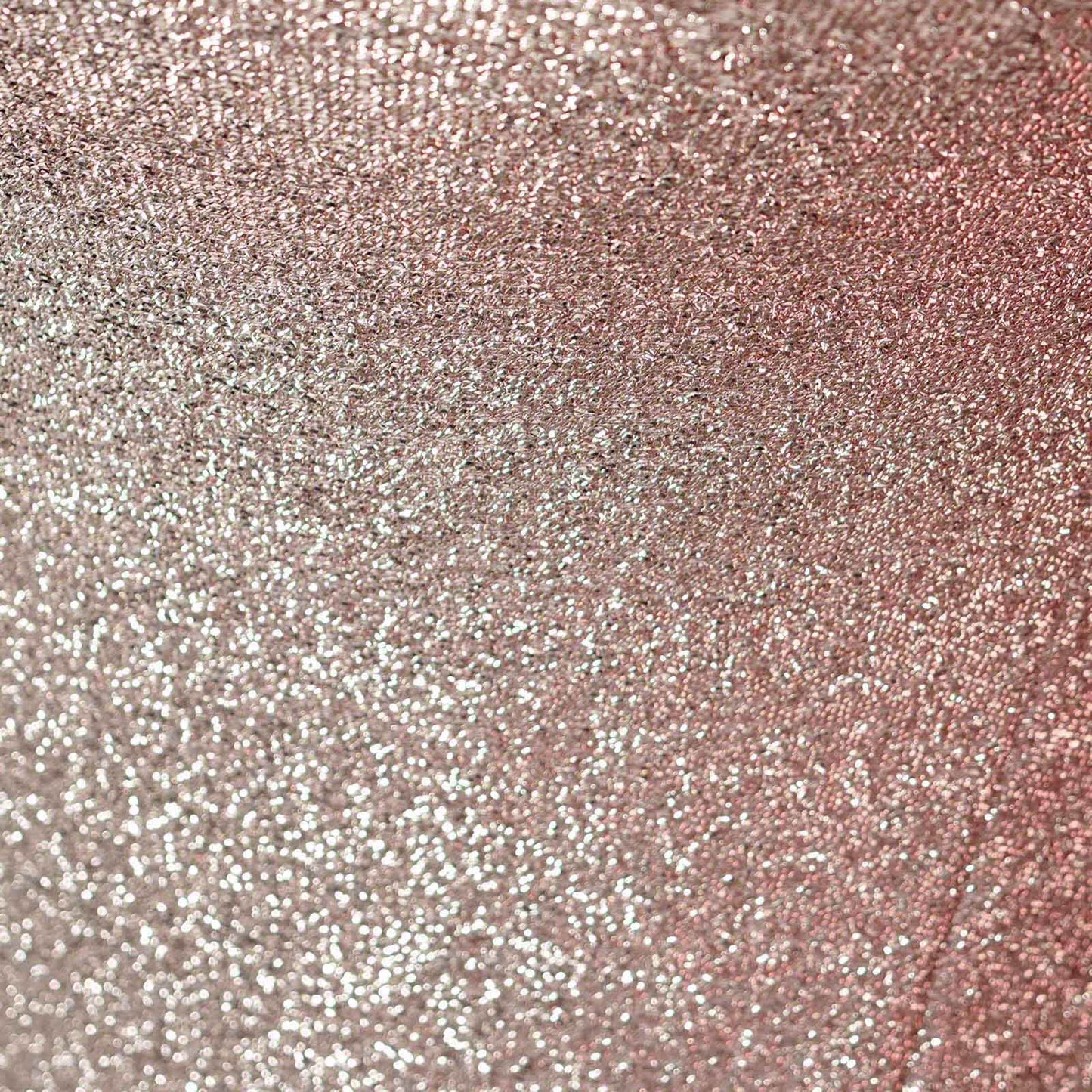 Metallic Spandex 36" Fitted Glitter Round Cocktail Table Cover Rose Gold - Stretch Fit for High Top Tables