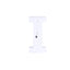 3D Marquee Letter "I" Warm White 3 LED Lights Gold - Chic Light-Up Decor for Events 6"