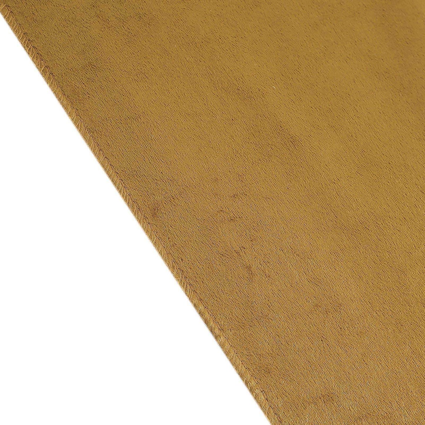 Premium Velvet 12"x108" Table Runner Gold - Sheen Finish & Reusable Table Decor for Weddings & Events