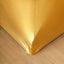 Stretch Spandex 72"x30" Rectangle Tablecloth Metallic Gold - Glamorous Form-Fitting Table Cover for Upscale Gatherings