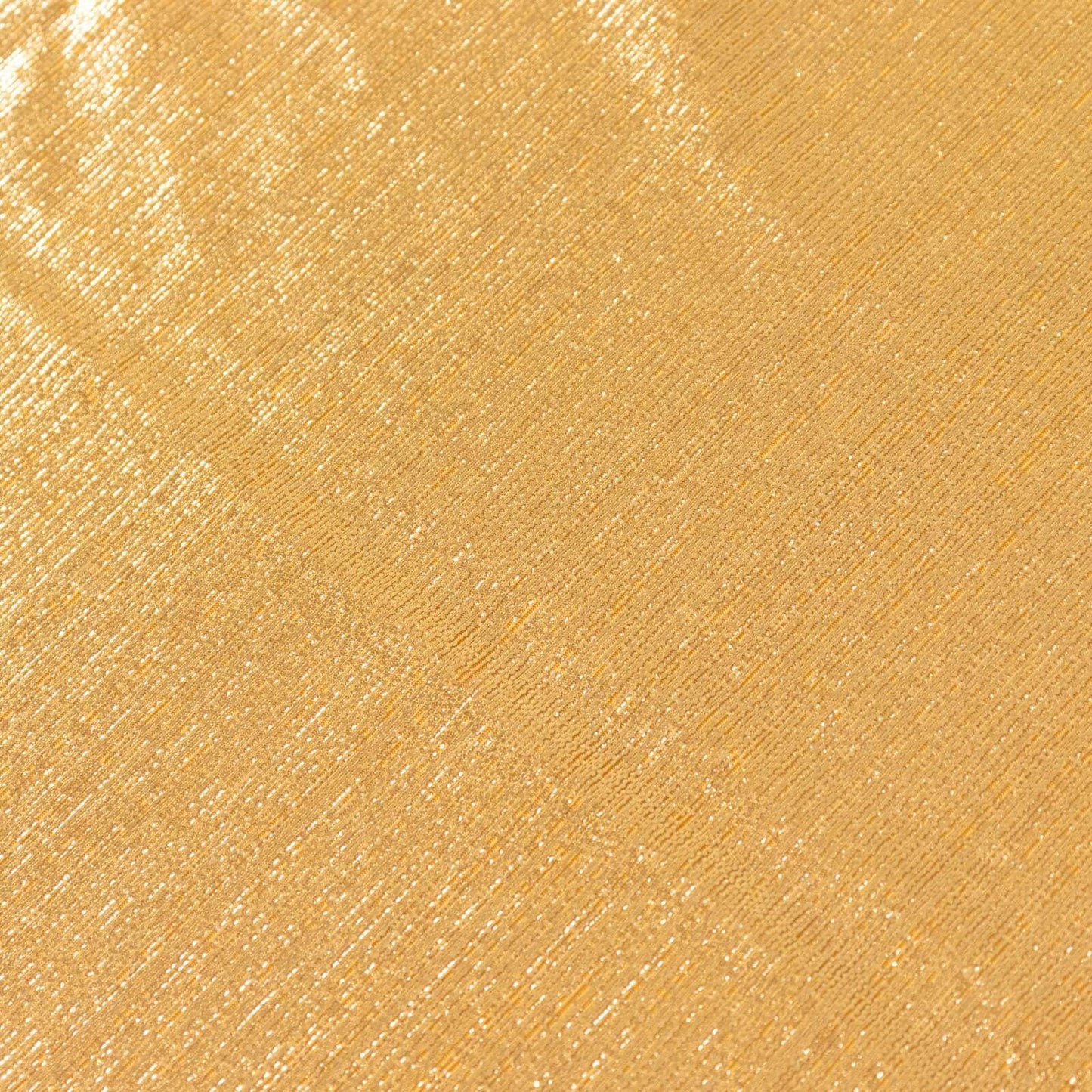 Sequin Dots Polyester 60"x126" Rectangle Tablecloth Shimmering Gold - Wrinkle Free & Sparkling Table Cover for Stylish Event Decor
