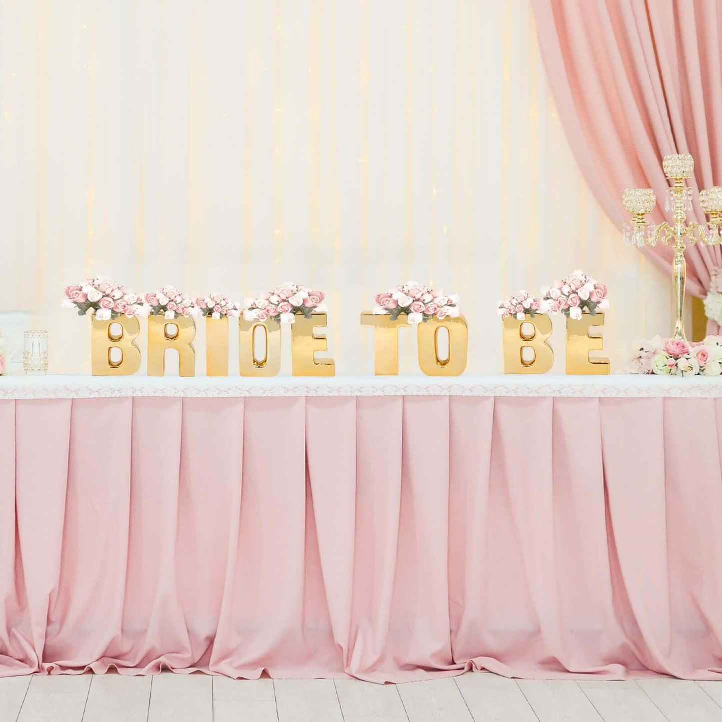 Shiny Ceramic Vase Letter "Z" Gold Plated - Chic Bud Planter Pot for Events & Decor 6"