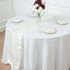 Taffeta Fabric 12"x108" Table Runner Ivory - 3D Leaf Petal Design